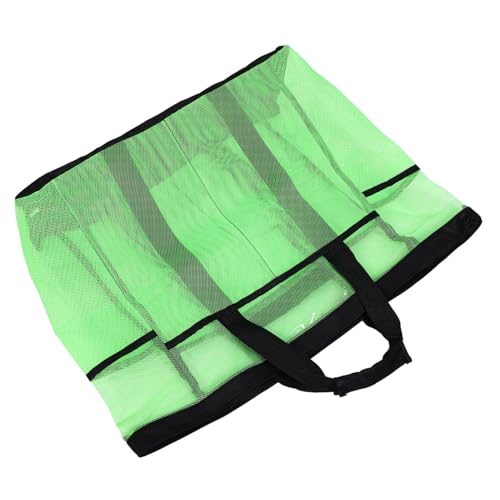COLLBATH Großvolumige Sandabweisende Mesh Strandtasche mit Schnelltrocknendem Material Verstellbaren Schultergurten Atmungsaktiv für Damen Outdoor Reisen Strand Picknick Gym von COLLBATH