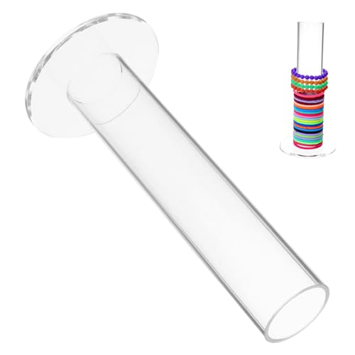 COLLBATH Haargummi Halter Organizer Scrunchie Ständer Transparent Langlebig Multifunktional Schmuck und Haarreifen Aufbewahrung für Damen Mädchen von COLLBATH