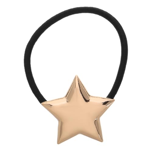 COLLBATH Metall-haargummi Mit Stern Elastischer Pferdeschwanzhalter Haarmanschette Für Damen Frauen Mädchen Minimalistische Haar-accessoires von COLLBATH