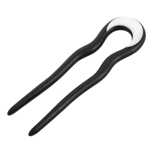 COLLBATH Holz Haarnadel U-förmig Vintage Haarspange Handgefertigt Haarschmuck Ornament Für Frauen Mädchen Haarstyling Dutt Pferdeschwanz von COLLBATH