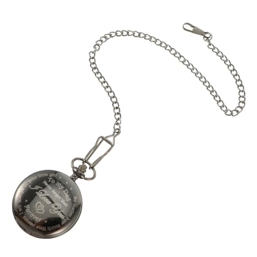COLLBATH Hängende Taschenuhr Vintage Quarz Uhr mit Eleganter Kette für Vatertag oder Modisches Accessoire für Herren COLLBATH Hängende Taschenuhr Vintage Quarz Uhr mit Eleganter Kette für Vatertag oder Modisches Accessoire für Herren von COLLBATH