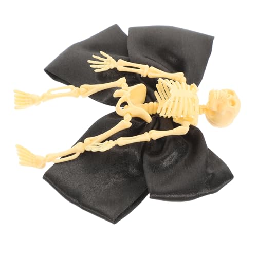 COLLBATH Halloween-skelett-haarspange Mit Und Schleife Gothic- -haarschmuck Für Damen Einfach Zu Verwenden Und Bequem von COLLBATH