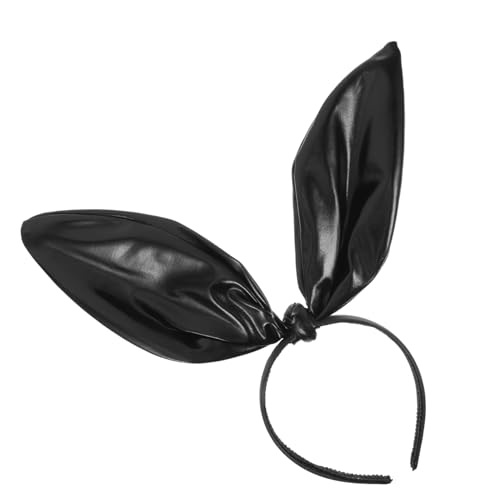 COLLBATH Kaninchenohr Stirnband Hasenohren Haarband Elastisch Party Kopfschmuck Fest Haarreif Damen Cosplay Accessoires Niedlich Schmuckband von COLLBATH
