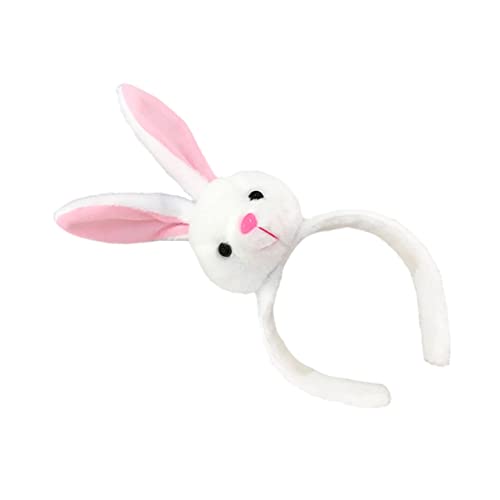 COLLBATH Kaninchenohr Stirnband Haarband Für Party Kopfschmuck Haarreifen Für Hochzeit Kaninchenohren Haarschmuck von COLLBATH