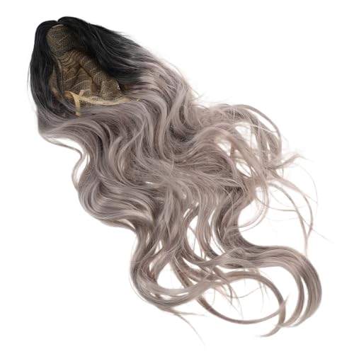 COLLBATH Heat Resistant Gradient Perücke Damen Lang Gewellt Synthetisch Wasserwaschbar Alltag Party Cosplay Ombre Look von COLLBATH