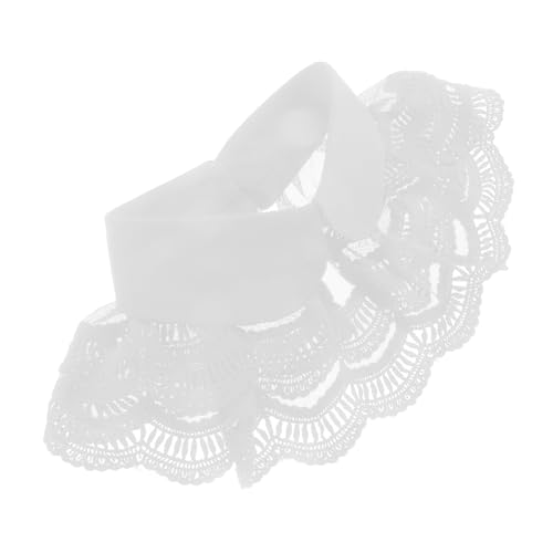 COLLBATH Ausgehöhlter Revers-chokerkragen Aus Besticktem Spitzenstoff Abnehmbarer Falscher Halbhemdkragen Blusenhalskrause Mit Geblümtem Ausschnitt Dicky-kragen Für Damen Und Mädchen von COLLBATH