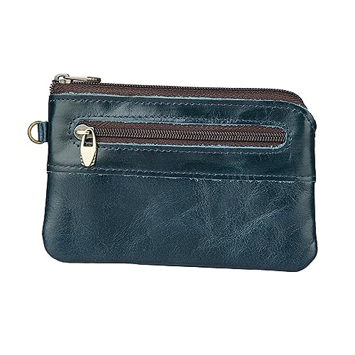 COLLBATH Retro Herren-geldbörse Mit Reißverschluss Ledertasche Für Business Kleine Geldtasche Für Männer von COLLBATH
