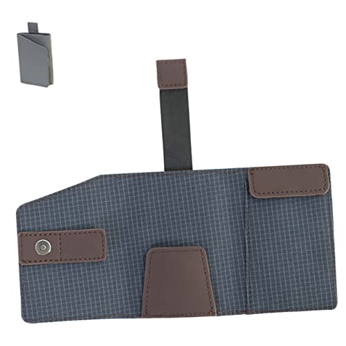 COLLBATH Kartenetui Aus Pu-Leder Visitenkartenetui Ausweistasche Kleines Portemonnaie Karten Aufbewahrungstasche von COLLBATH