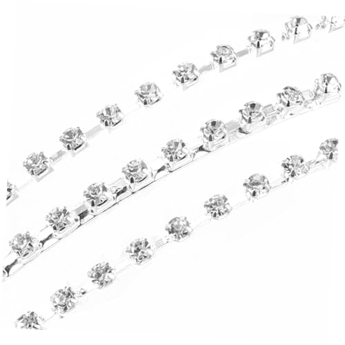 COLLBATH Hochzeits Haarreif mit Funkelnden Strasssteinen Silberfarbenes Handgefertigtes Braut Haarschmuck accessoire Leichtes Stirnband für Party Hochzeit Festliche Anlässe Damen und von COLLBATH