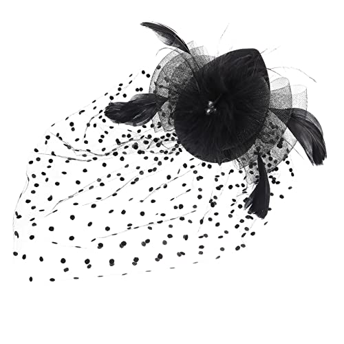 COLLBATH Fascinator Für Teepartys Hochzeits-kopfschmuck Damenhut Haarschmuck Bankett-kopfschmuck Braut- von COLLBATH