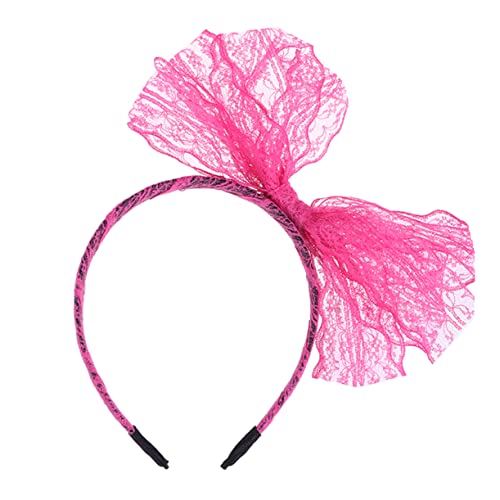 COLLBATH Jahre Party Accessoire Set Neon Haarreif Fischernetz Ohrringe Beinschoner Armbänder für Feiern von COLLBATH
