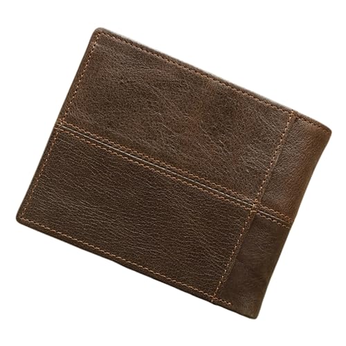 COLLBATH Brieftasche Für Herren Zarte Geldbörse Multifunktionale Ledergeldbörse Retro-kurzgeldbörse von COLLBATH