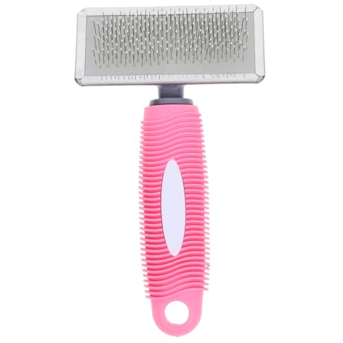 COLLBATH Kamm Für Haustiere Flexible Bürste Für Hunde Und Katzen Entferner Für Haariges Fell Für Doodle Unterwolle Fellpflege Werkzeug Für Bad Und Teppich von COLLBATH
