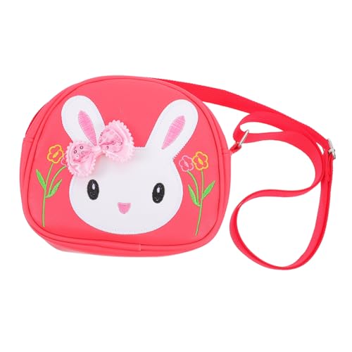 COLLBATH Kaninchen Crossbody Tasche Für Mädchen Kleine Handtasche Mit Hasenmotiv Umhängetasche Mit Verstellbarem Riemen Für Geeignet Für Schule Partys Und Täglichen Gebrauch von COLLBATH