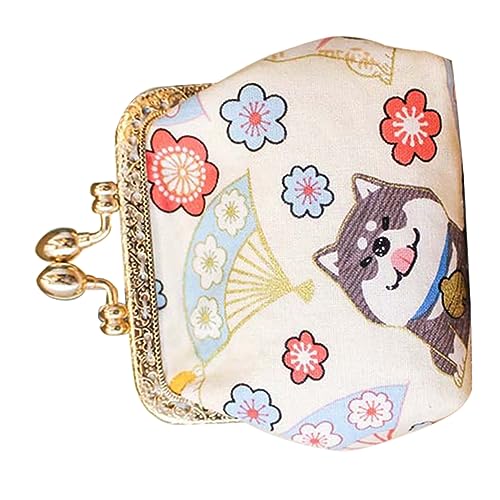 COLLBATH Kawaii Münzbeutel Damen Cartoon Design Handgefertigter Aufbewahrungsbeutel für Münzen Lippenstifte Karten Kompakt Langlebig Unterwegs von COLLBATH