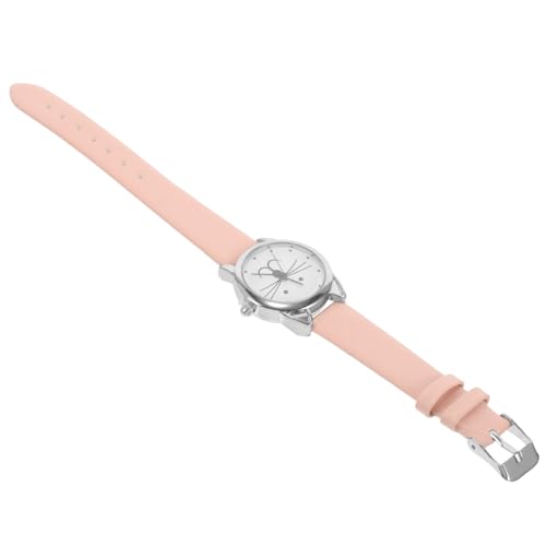 COLLBATH Katze Armbanduhr Für Mädchen Teenager Uhr Mit Lederarmband Quarzwerk Für Alltag Tragen von COLLBATH
