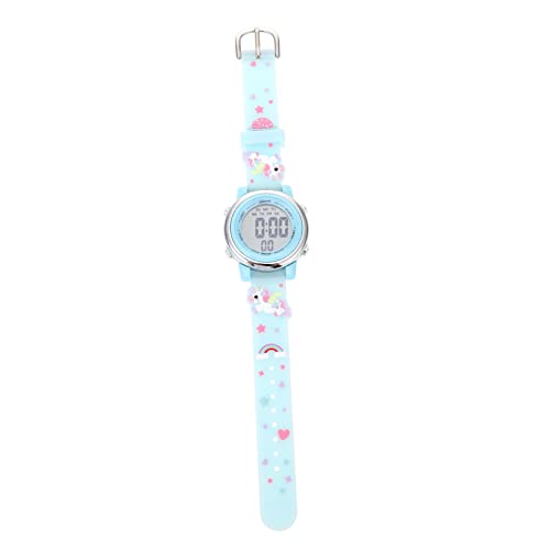 COLLBATH Digital Kinderuhr Mit Cartoon Design Mit Wecker Und Stoppuhr Schöne Armbanduhr Für Junge Mädchen von COLLBATH