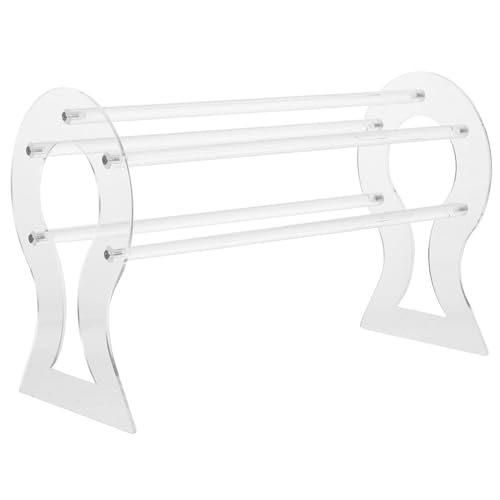 COLLBATH Klarer Haarreif Halter Moderner Desktop Organizer für Haarschmuck Eleganter Aufbewahrungsständer für Damen Einfach zu Montieren Langlebig und von COLLBATH