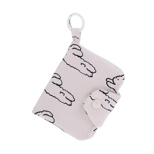 COLLBATH Kleine Damen Geldbörse Münzfach Kartenhalter Schlüsselanhänger Tragbar Weiches Material Elegant Studentenfreundlich Multifunktional von COLLBATH