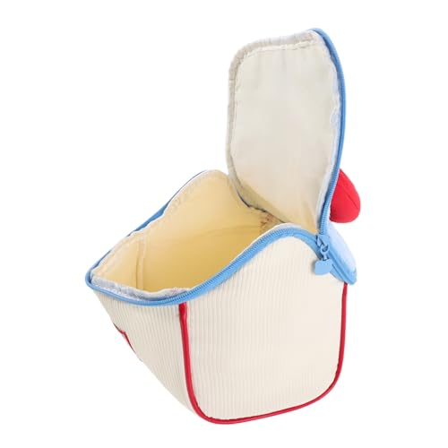 COLLBATH Kleine Wasserabweisende Kosmetiktasche mit Praktischem Tragegriff Große Kapazität Tragbarer Make Up Organizer für Teenager und Frauen für Reisen Strand und Alltag von COLLBATH