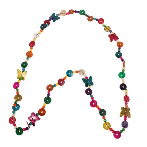 COLLBATH Kokosnuss Halskette für Damen Ethnische Mehrschichtige Halskette mit Akzenten Vielseitig Tragbar für Urlaub Freizeit COLLBATH Kokosnuss Halskette für Damen Ethnische Mehrschichtige Halskette mit Akzenten Vielseitig Tragbar für Urlaub Freizeit von COLLBATH