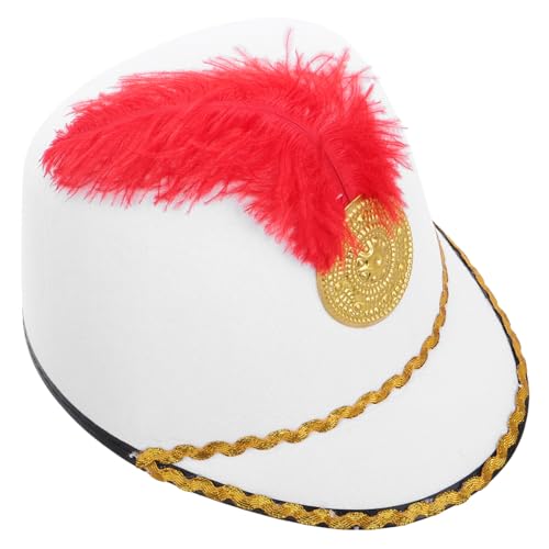 COLLBATH Kompakter Nussknacker Hut Blaskapellenhut Kompakter Nussknacker Design Kostümhut Kompakter Cosplay Kostümhut Nussknacker Outfit Versorgung von COLLBATH