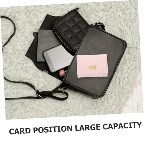 COLLBATH Koreanisches Damen Kurzgeldbörse PU Kompakt mit Reißverschluss Münzfach Modisch Minimalistisches Design Multifunktional mit Kartenfächern für Alltag und Unterwegs Rosa COLLBATH Koreanisches Damen Kurzgeldbörse PU Kompakt mit Reißverschluss Münzfach Modisch Minimalistisches Design Multifunktional mit Kartenfächern für Alltag und Unterwegs Rosa von COLLBATH