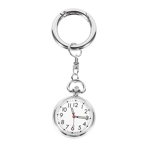 COLLBATH Taschenuhr Für Krankenschwestern Leuchtende Uhr Mit Zeiger Hängeuhr Mit Schlüsselanhänger-Design von COLLBATH
