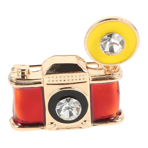 COLLBATH Kreative Brosche Retro Anstecker für Fotografen Lustiger Emaille Pin Modisches Accessoire für Kleidung Taschen Hüte Perfektes für Fotografie von COLLBATH