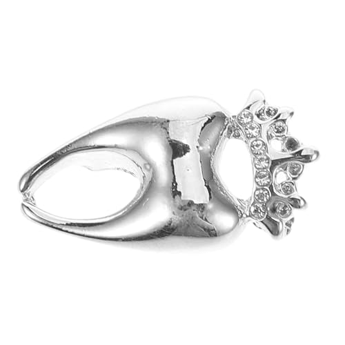 COLLBATH Kreative Zahn Brosche mit Funkelnden Strasssteinen Unisex Anstecknadel für Anzüge Mäntel und Freizeitmode Elegantes Accessoire für Männer und Frauen von COLLBATH