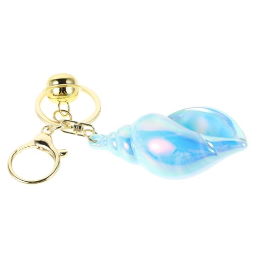 COLLBATH Schlüsselanhänger Mit Muschel-cartoon Farbiger Schlüsselanhänger Kreativer Cartoon-schlüsselring Für Taschen Lustiger Autodekorationen von COLLBATH