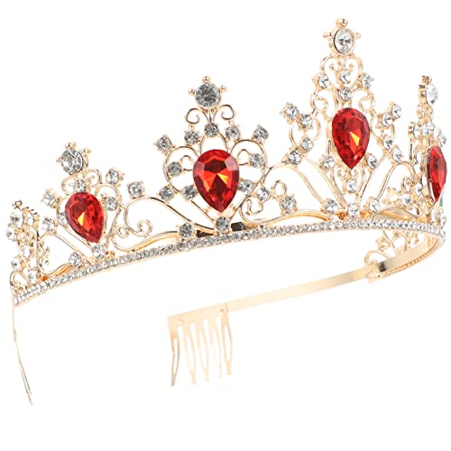 COLLBATH Tiara-krone Kristall-tiara Haar-accessoire Braut Hochzeit Mit Charmantem Design Für Besondere Anlässe von COLLBATH