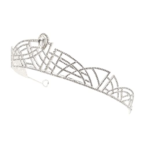 COLLBATH Kristallkrone Für Braut Strass-stirnband Tiara-krone Aus Hochwertigen Materialien Zarte Farbe Klassische Farbe Leichter Kopfschmuck Für Hochzeit von COLLBATH