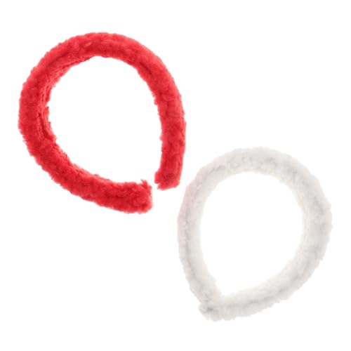 COLLBATH Lammhaarbänder Stirnband Haarschmuck Haarschmuck Blase Hautpflege Haarband Zum Waschen Des Gesichts Samt Make Up Haare Für Frauen Accessoires von COLLBATH