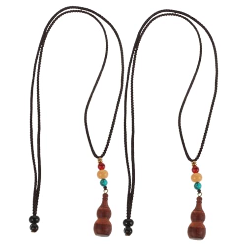 COLLBATH Langer Sandelholz Pullover mit Duftanhänger Offenes Locket Glücksbringer für Reisen Partys und Kulturelle Veranstaltungen von COLLBATH