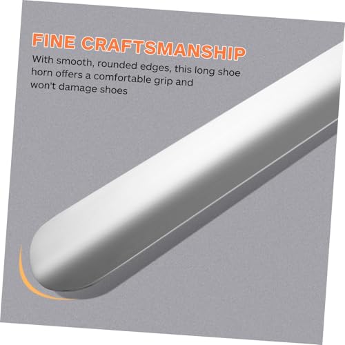 COLLBATH Langer Schuhlöffel Aus Edelstahl Schuhlöffel Aus Metall Schuhhelfer Für Senioren Männer Und Frauen Tragbarer Mit Langem Griff von COLLBATH