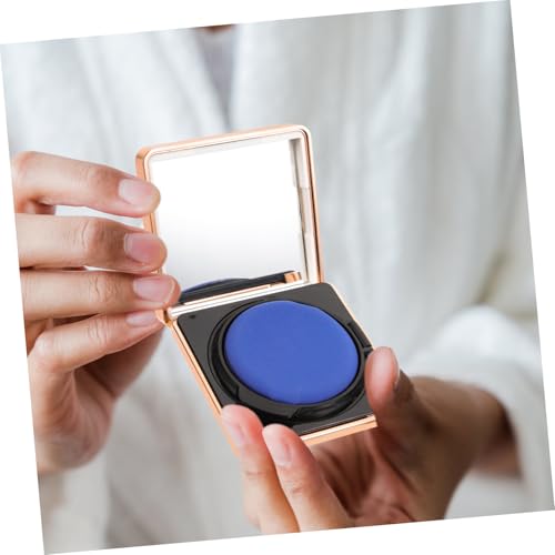 COLLBATH Leere Cushion Foundation Dose mit Schwamm Magnetisches Make up Etui mit Spiegel Tragbarer Dünner Flüssigfoundation Behälter Langlebiges Kunststoffgehäuse für Damen für Reisen und von COLLBATH