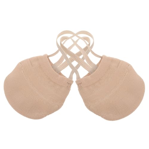 COLLBATH Leichte Atmungsaktive Tanz halbsohlen Schuhe mit Weichen Wiederverwendbaren Sohlenüberzügen Rutschfestem Schutz für Vorfuß Flexibel und Passend für Damen Ballett Gymnastikschuhe von COLLBATH