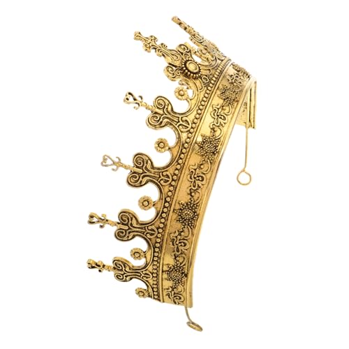 COLLBATH Männer Zinklegierung Elegantes Mittelalterliches Accessoire für Hochzeiten Bälle Cosplay Stilvolles Dekoratives Diadem für Besondere Anlässe von COLLBATH