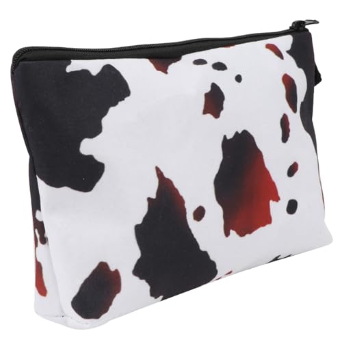 COLLBATH Make up Tasche Kuhmuster Bunt Reise kulturbeutel Kosmetiktasche Handlich für Damen Herren Jugendliche Tragbar Organizer für Toilettenartikel und Schminke von COLLBATH