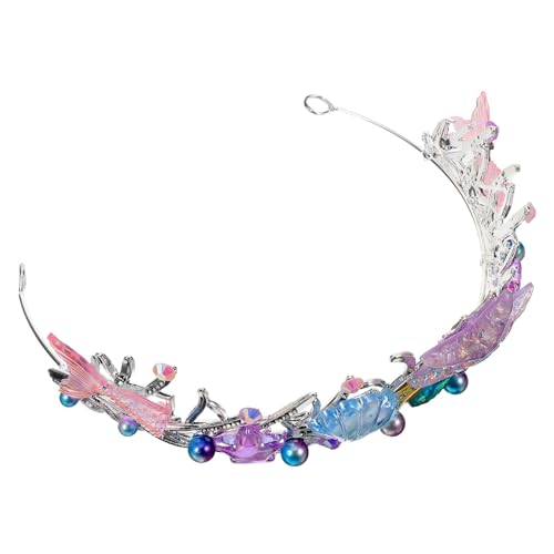 COLLBATH Meerjungfrau Stirnband mit Muschel und Schmuck Party Kopfschmuck für Teenager Mädchen Vielseitiges Haarschmuck für Karneval Geburtstag und Bühnenauftritte Elegantes Design in COLLBATH Meerjungfrau Stirnband mit Muschel und Schmuck Party Kopfschmuck für Teenager Mädchen Vielseitiges Haarschmuck für Karneval Geburtstag und Bühnenauftritte Elegantes Design in von COLLBATH