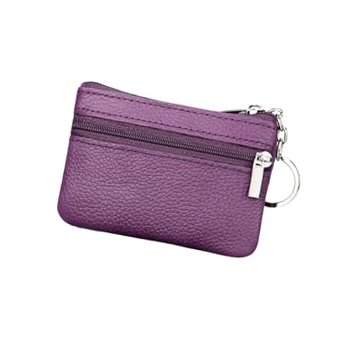 COLLBATH Mini Geldbörse Damen Kleine Damen-Tasche Münzbörse Mit Reißverschluss Lederimitat Und Polyester Geld Karten Und Schlüssel Organisieren Leicht Und Langlebig von COLLBATH