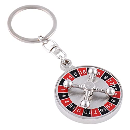 COLLBATH Schlüsselanhänger Mit Roulette Aus Metall Für Jungen Taschenanhänger Hängedeko Für Schlüssel COLLBATH Schlüsselanhänger Mit Roulette Aus Metall Für Jungen Taschenanhänger Hängedeko Für Schlüssel von COLLBATH