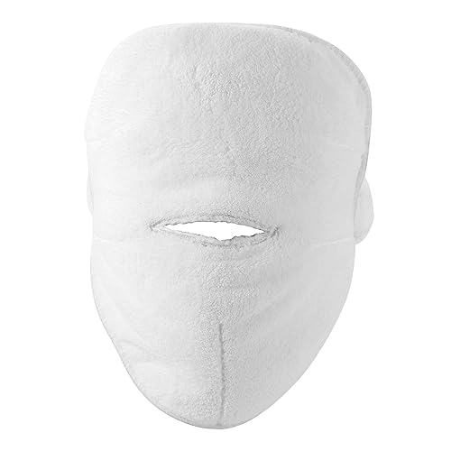 COLLBATH Multifunktionales Gesichts Handtuch aus Hochwertigem Korallenfleece Wiederverwendbar für Heiße und Kalte Kompressen Geeignet für Damen zur Gesichts und Hautpflege zu Hause Salon von COLLBATH