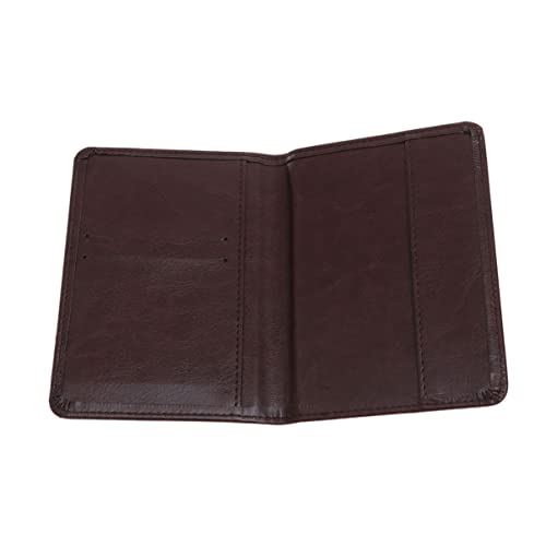 COLLBATH Leder-geldbörse Reise-Organizer Mit Ausweisfächern Flugticket-Tasche Für Damen Und Herren von COLLBATH