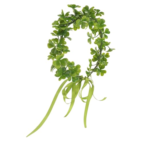 COLLBATH Nachahmung von Kleeblattkranz mit drei Blättern St. Patricks Day Dekorationen Saint Patricks Tag Stirnband Krone Party Irische Festivalhaarbands Haarzubehör für Frauen Plastik Grün COLLBATH Nachahmung von Kleeblattkranz mit drei Blättern St. Patricks Day Dekorationen Saint Patricks Tag Stirnband Krone Party Irische Festivalhaarbands Haarzubehör für Frauen Plastik Grün von COLLBATH