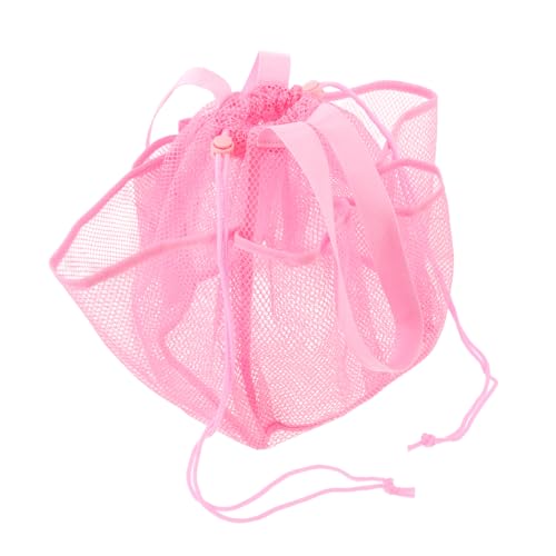 COLLBATH Netz-Make-up-Tasche Mit Kordelzug Und Mehrfachfächern Für Damen Reise-aufbewahrungs-Organizer Zum Schwimmen Am Strand Mit Großem Fassungsvermögen Und Schnelltrocknendem von COLLBATH