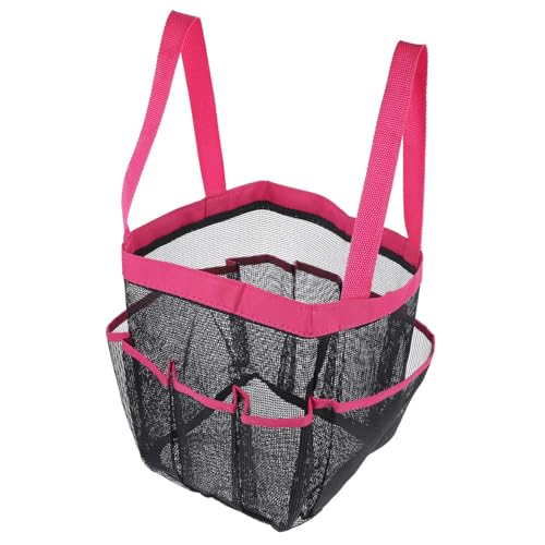 COLLBATH Netz-duschtasche Für Damen Große Strandtasche Aus Meshgewebe Tragbarer Organizer Für Reise Und Alltag Mit Kleinen Taschen Für Schlüssel Und Geldbörse Leicht Zu Reinigen Trocknen von COLLBATH