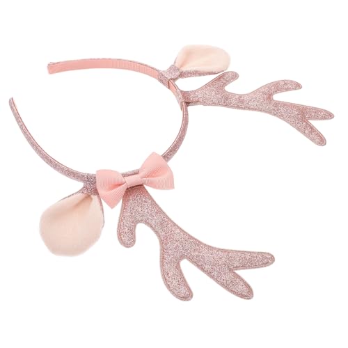 COLLBATH Rentierohren Stirnband Haarreif Kopfbedeckung Pailletten Glitzer Urlaub Party Weihnachten von COLLBATH