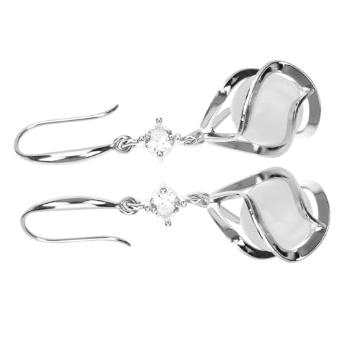 COLLBATH Opal Ohrringe Damen Vintage Dangle Ohrringe mit Weißem Katzenauge Schmuck Modisch Leicht zu Tragen Elegantes für Frauen Geeignet für Alltag Party und Festlichkeiten von COLLBATH